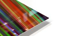 Colorful Lines HD Metal print