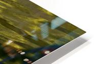 Reflection of a bridge HD Metal print