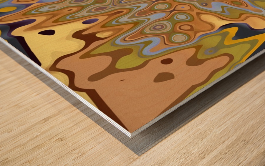 Abstract Pattern14 Wood print