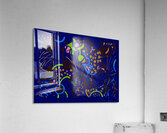 Ka-Boom Blues Acrylic Print