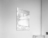 Silverpoint Above and Below Acrylic Print