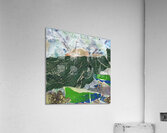 Sonoma Hills -3 Impression acrylique