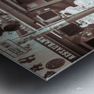 On the Corner - Chinatown SF  Metal print