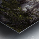 Cliff and Sea  Metal print