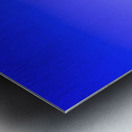 Blue Roof Shed  Metal print