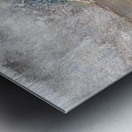 House in Fog Metal print