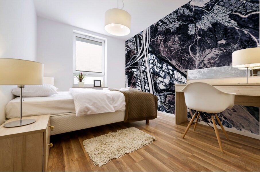 Air over Earth - two Mural print