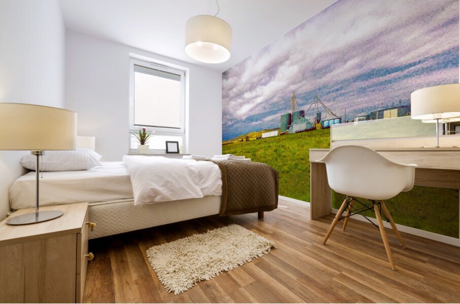 Faraway Factory  Mural print