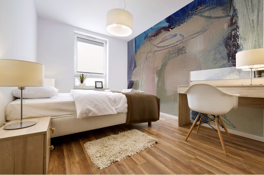 Pathway Through the Dunes  Mural print