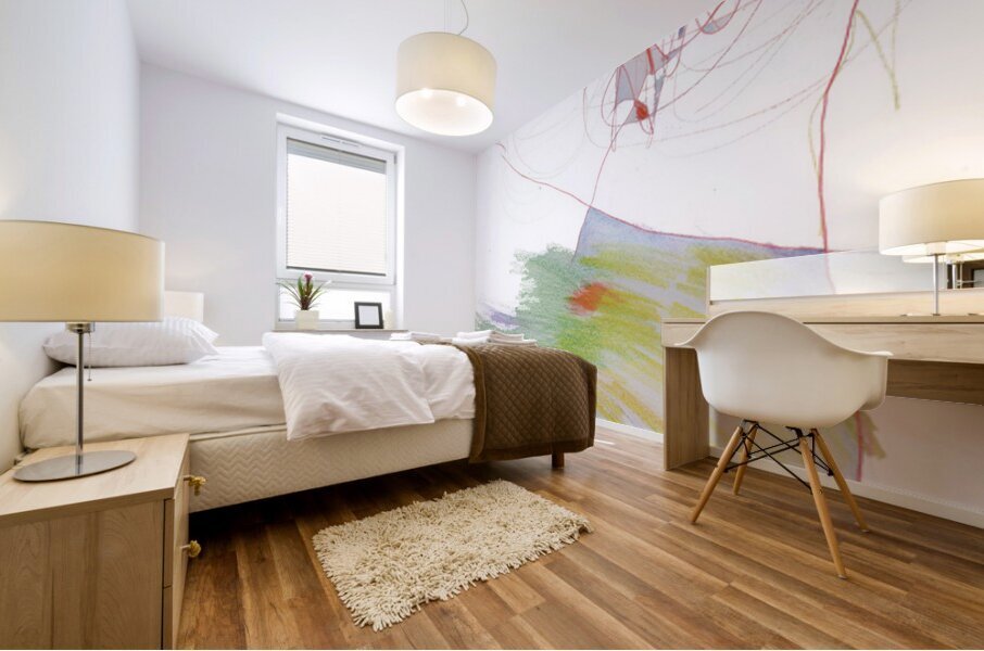 Dreaming in Color  Mural print