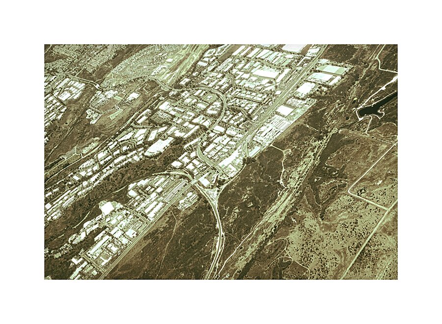 Air over Earth - one Picture Frame print