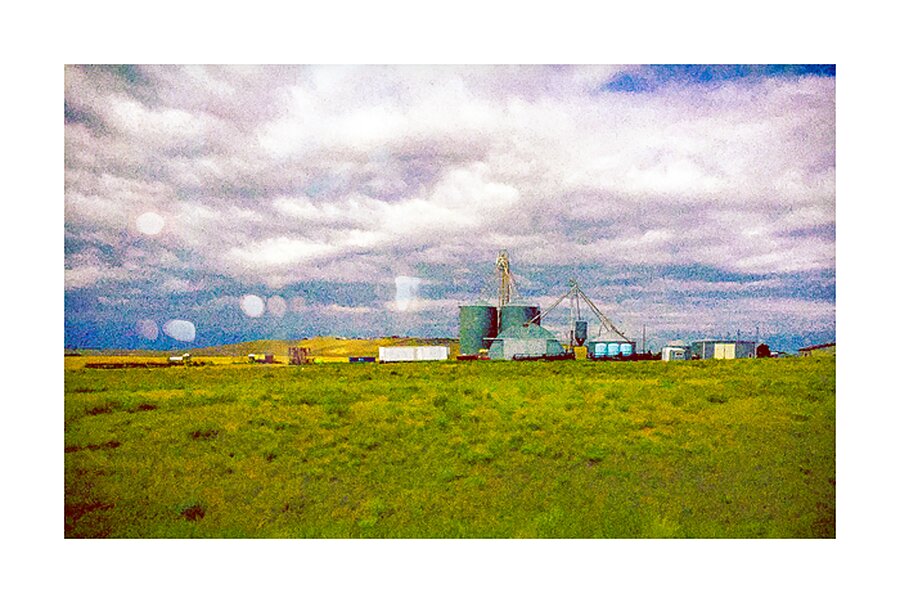 Faraway Factory  Picture Frame print