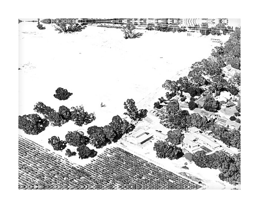 Abstract Fields Picture Frame print