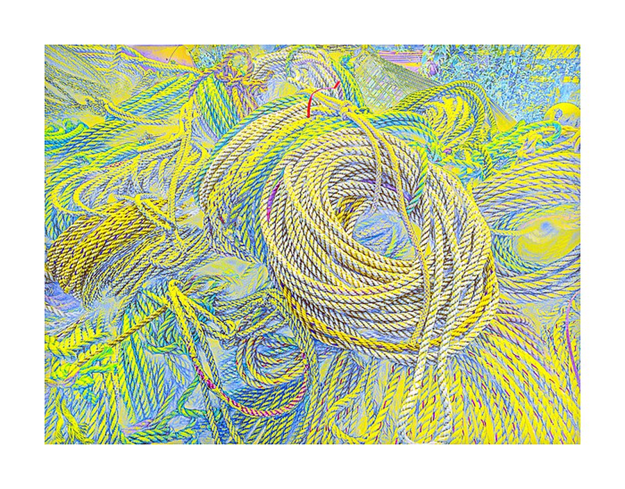 Brilliant Lines Picture Frame print