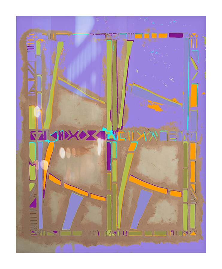 Bamboo Lagoon Picture Frame print