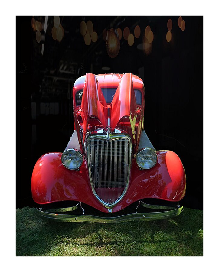 Old Tyme Transport Picture Frame print