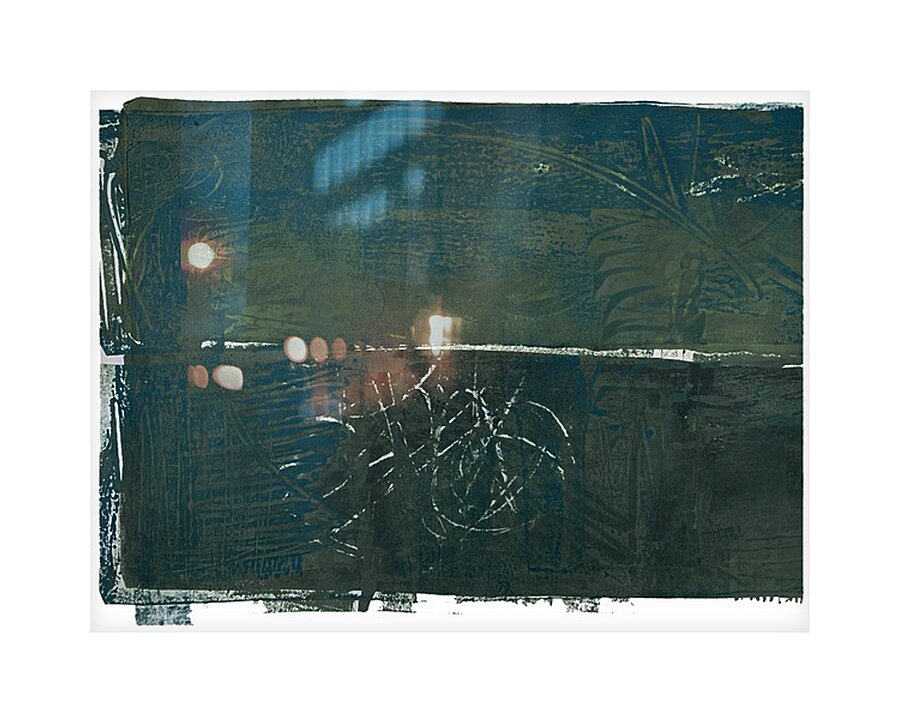 Deep in the Pine Forest Picture Frame print