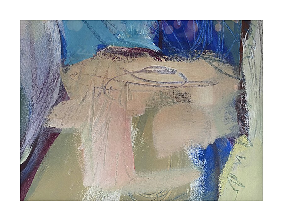 Pathway Through the Dunes  Picture Frame print