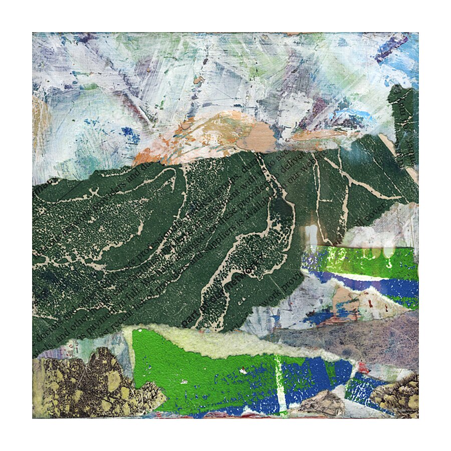 Sonoma Hills - 3 Picture Frame print