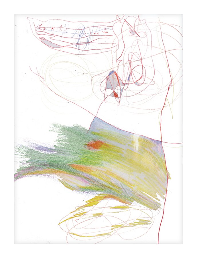 Dreaming in Color  Picture Frame print