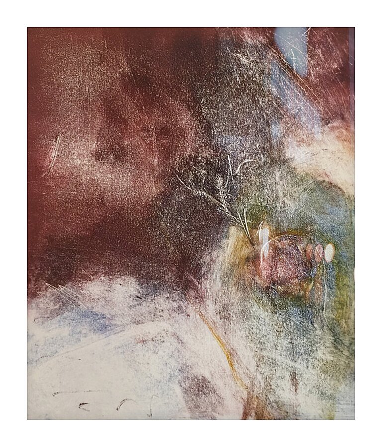 Beating Heart Picture Frame print