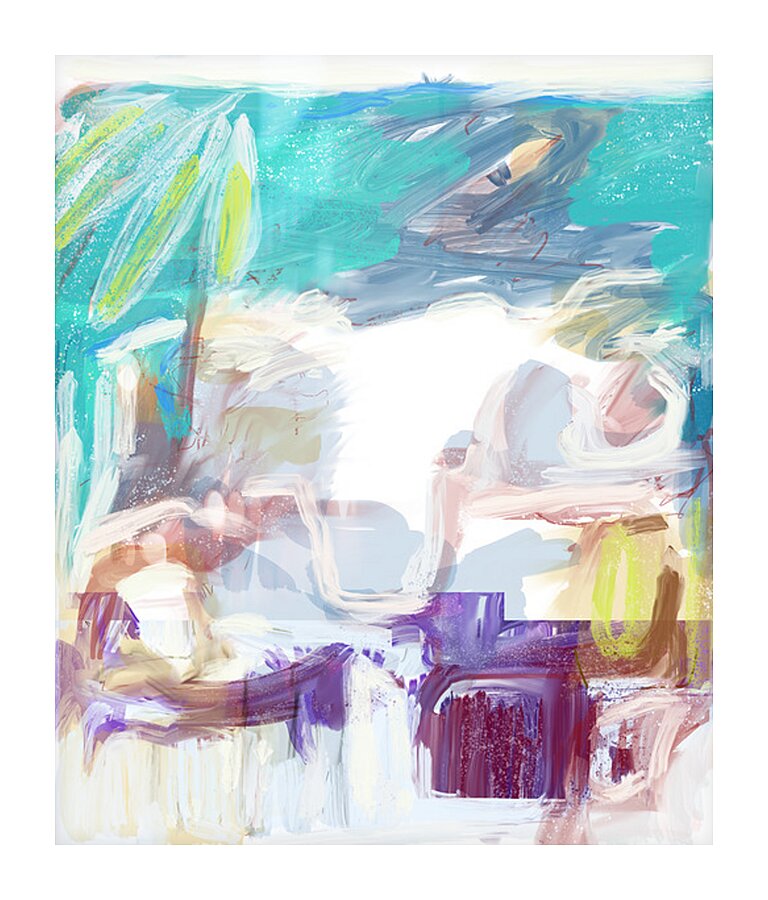 Ocean Picture Frame print