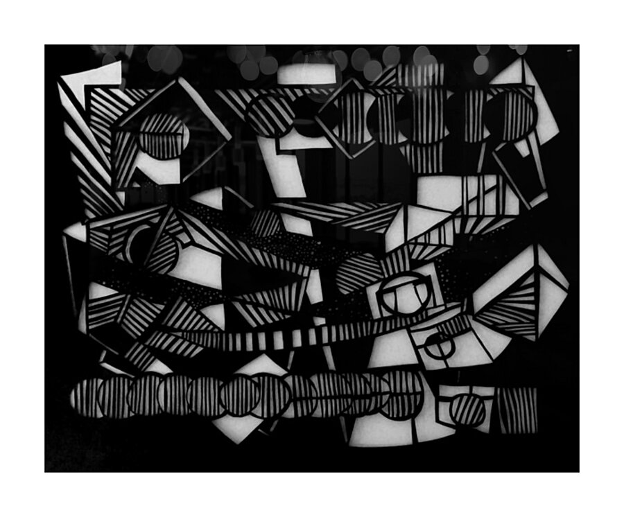 Round Architecture  Picture Frame print