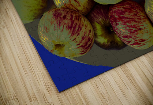 Apples on Blue Barbara Jacobs puzzle