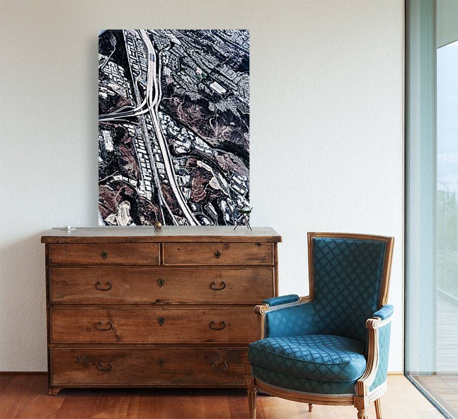 Air over Earth - two Reproduction