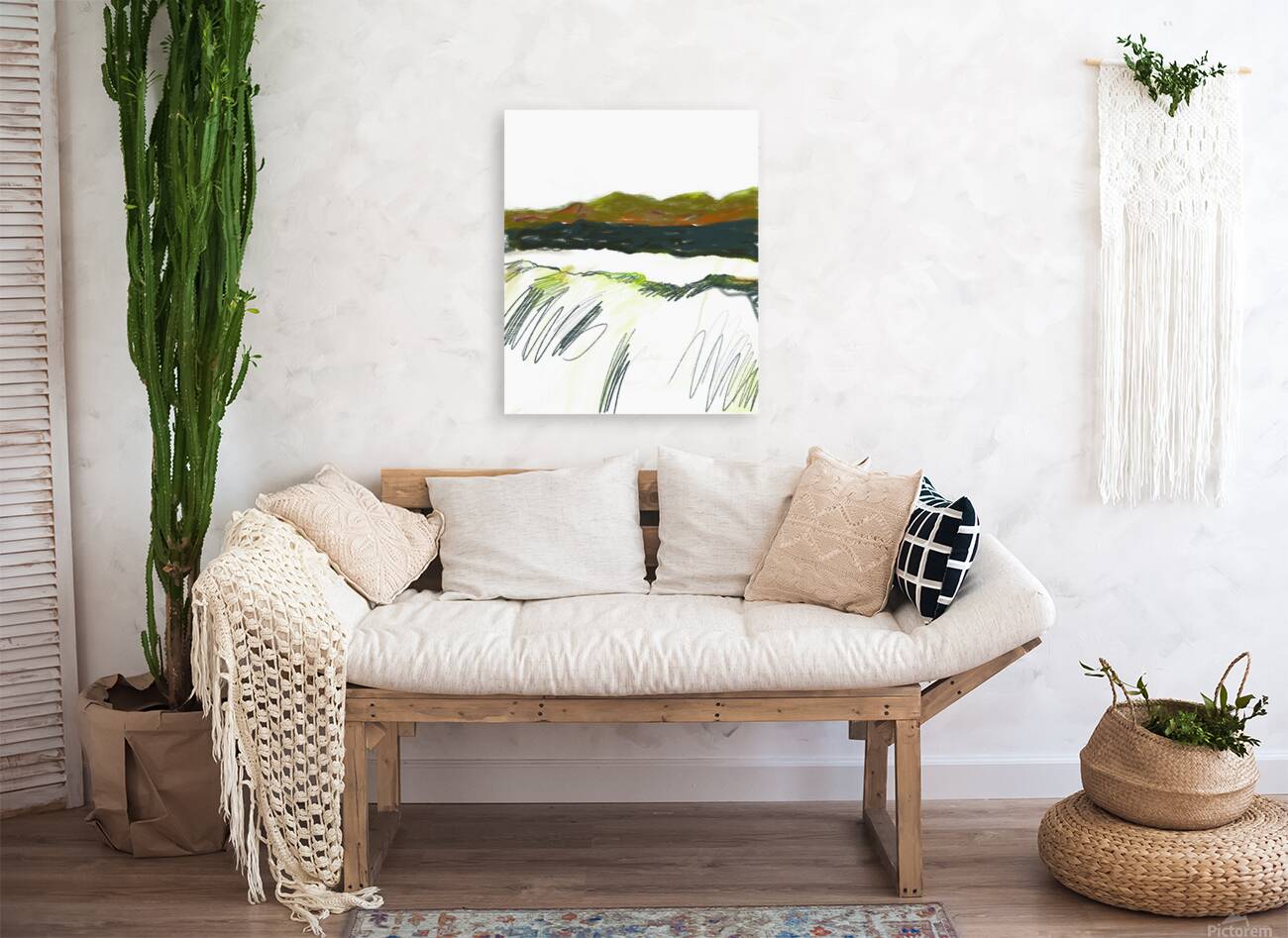 Laguna Marsh View In Motion Reproduction