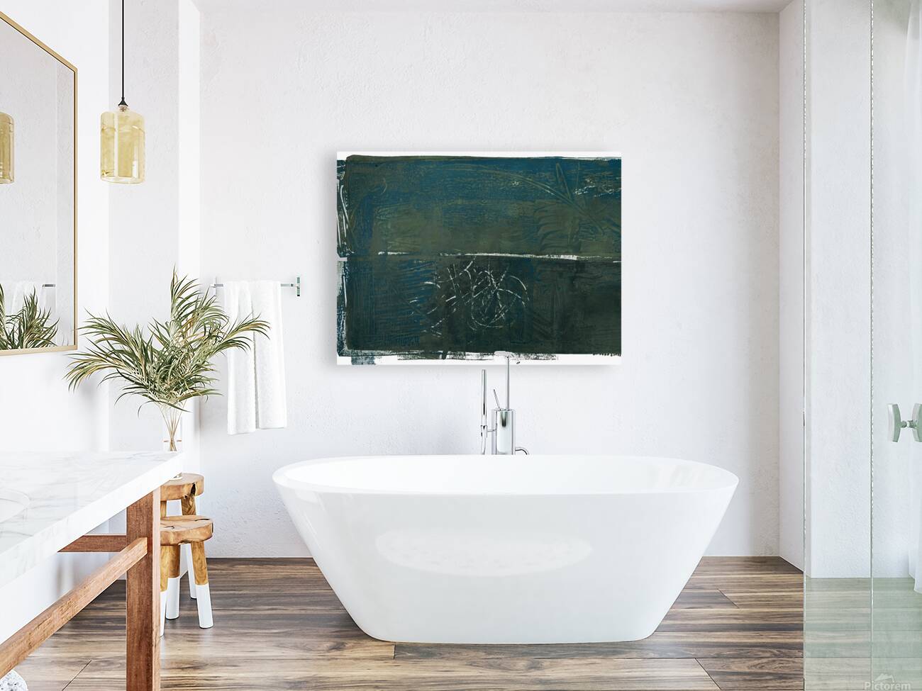 Deep in the Pine Forest Reproduction