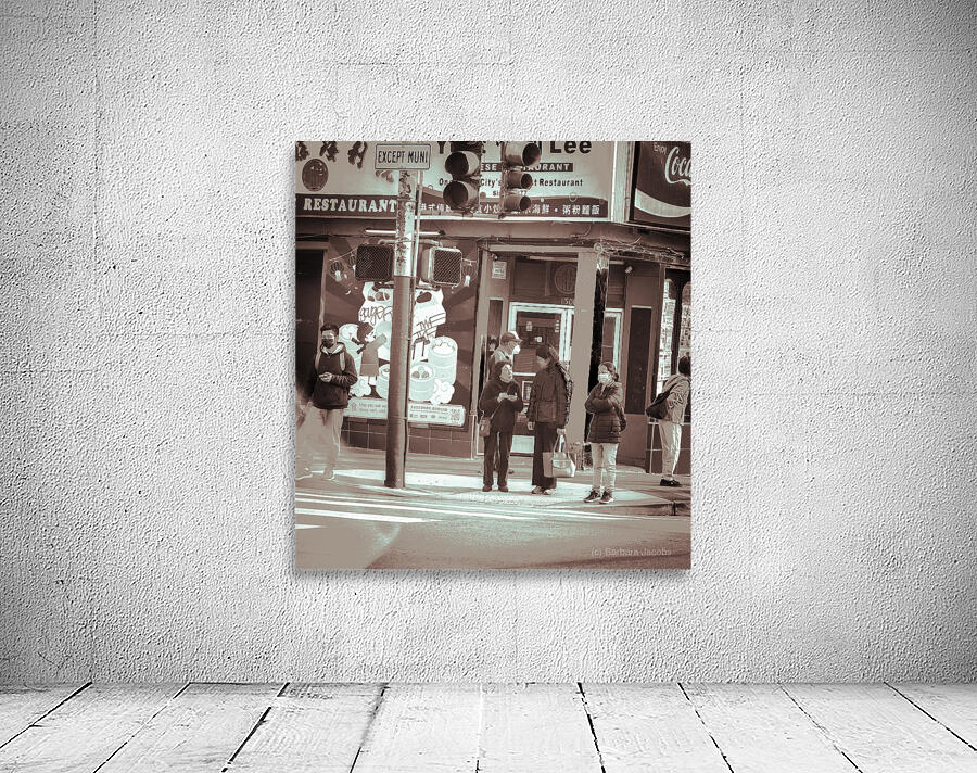 On the Corner - Chinatown SF  Wall Preview