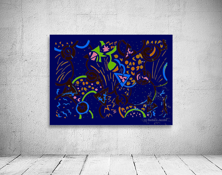 Ka-Boom Blues Wall Preview