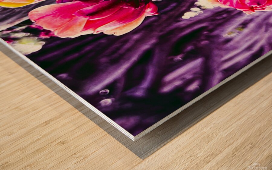 Cactus Group   Wood print