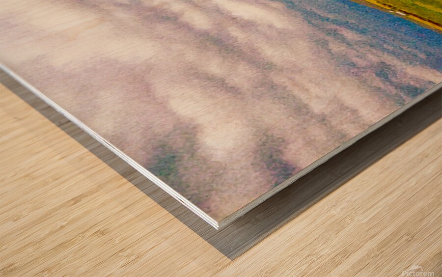 Faraway Factory  Wood print