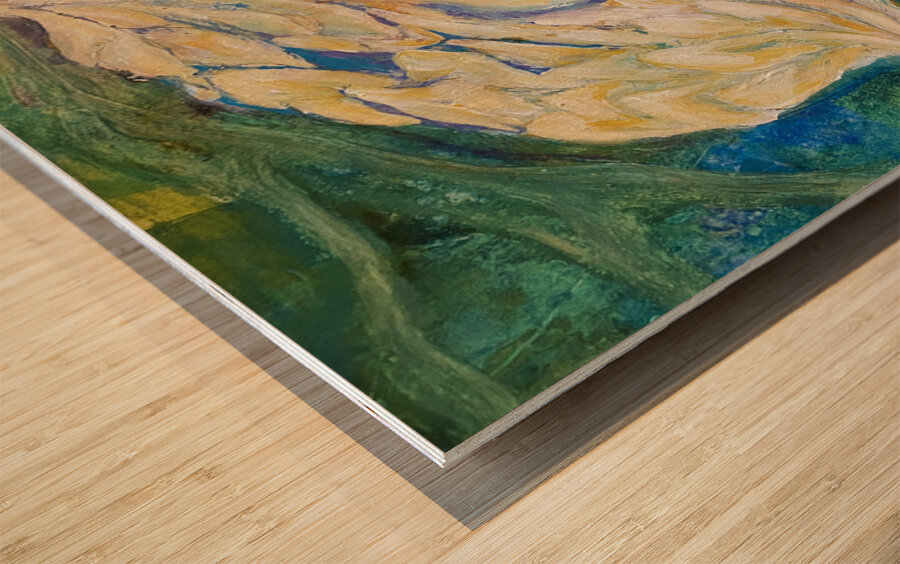 Holding Together  Wood print