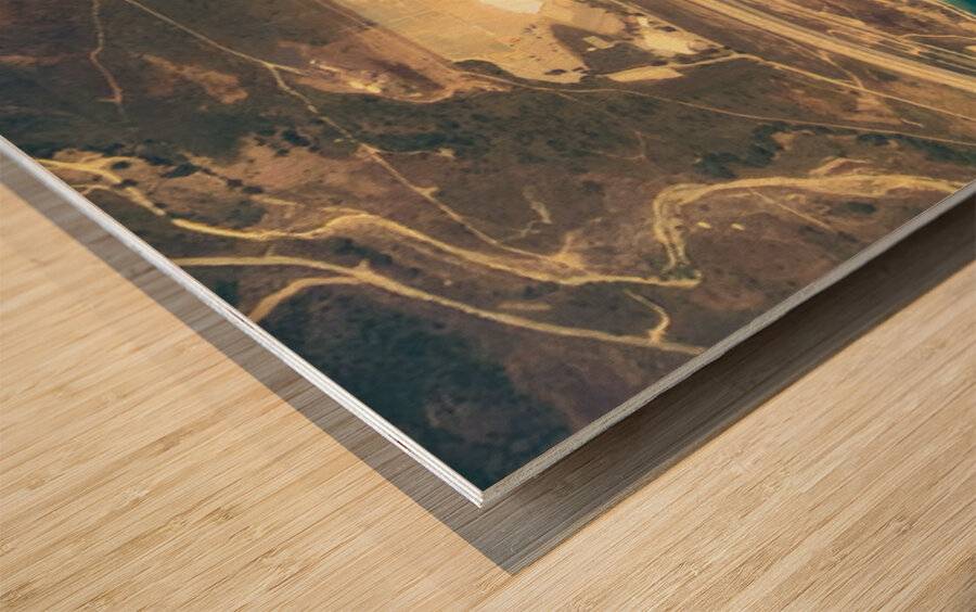 Horizon Landing  Wood print