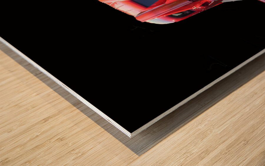 Old Tyme Transport Wood print