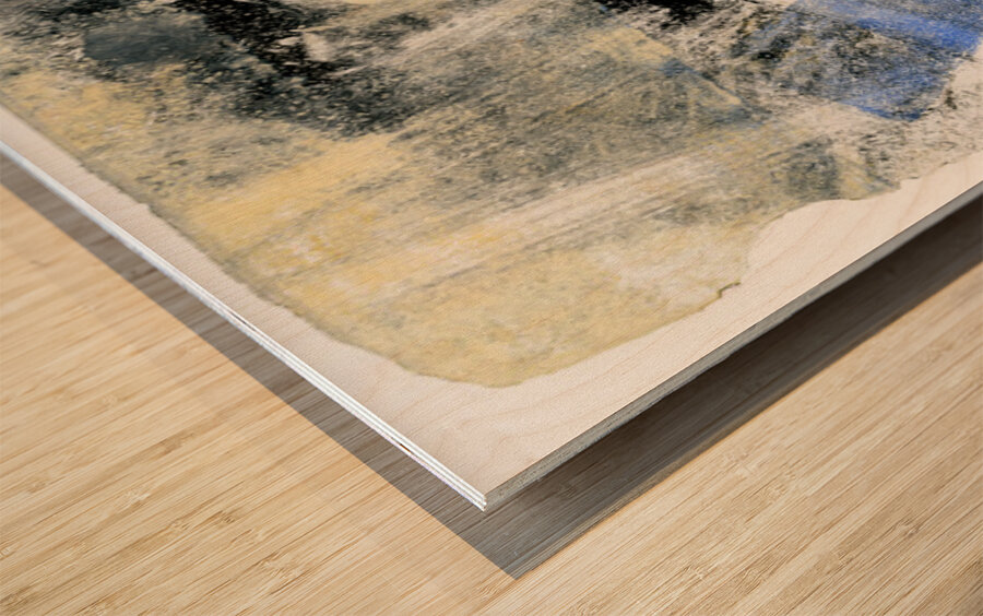 Wanderers: The News  Wood print