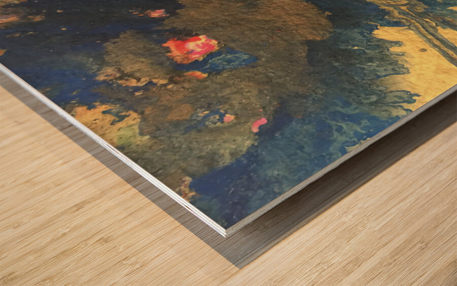 Cosmic Jewelscape 2  Wood print