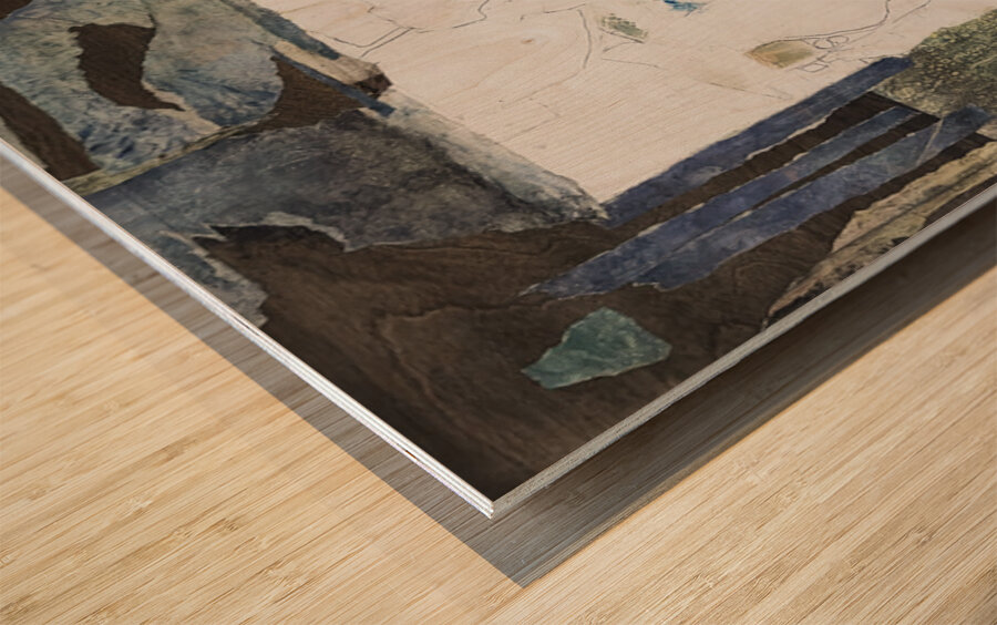 New Beginning  Wood print