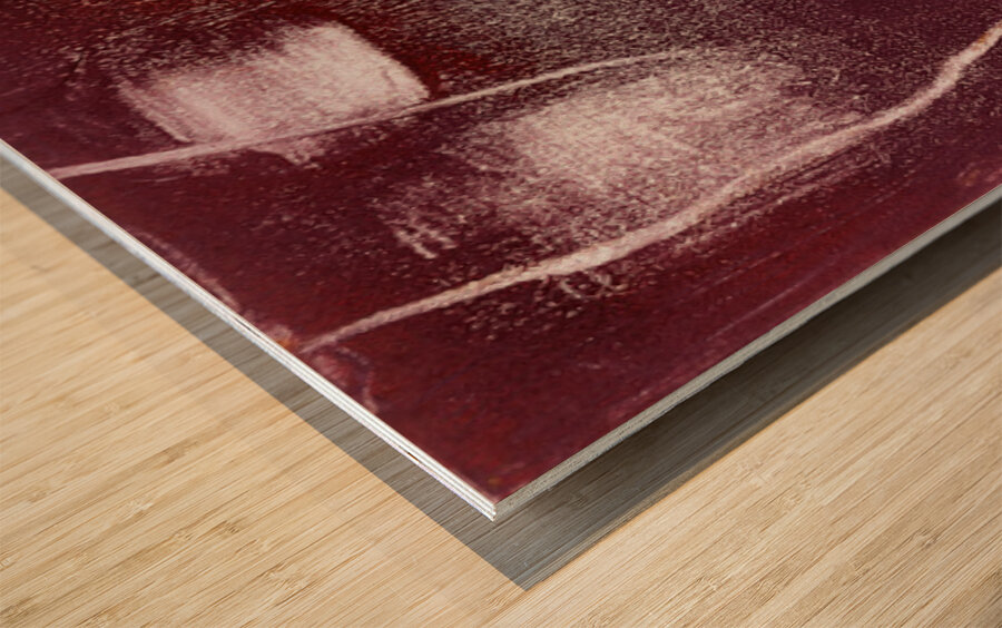 Reflective Sun Wood print