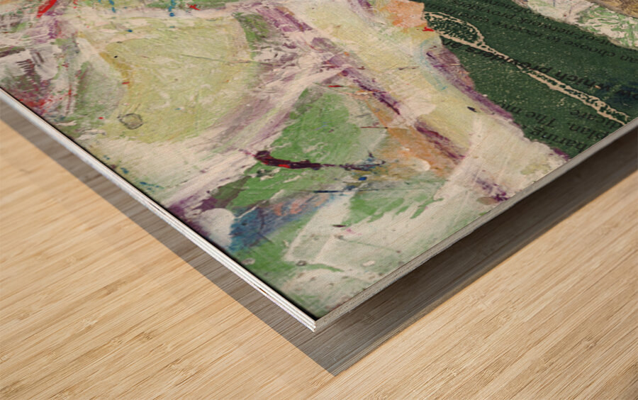 Sonoma Hills - 2  Wood print