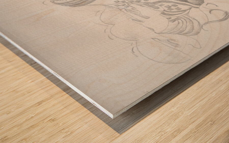 Dreamscapes - Silverpoint 5 Impression sur bois