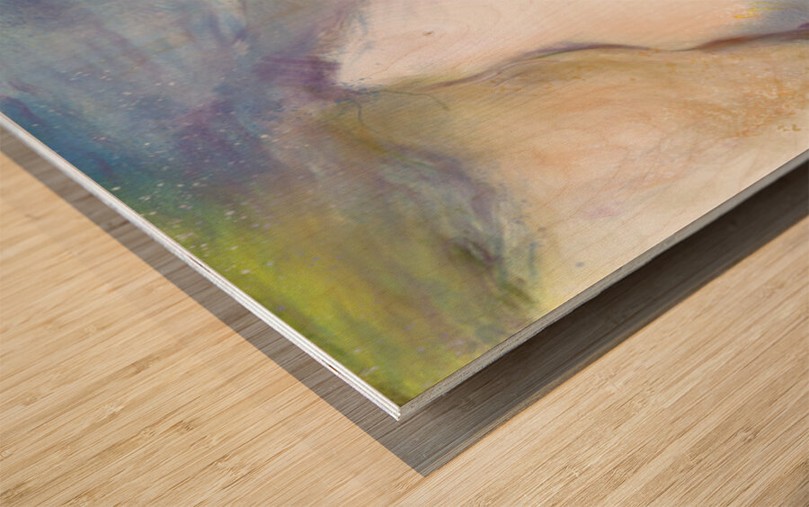 Dunes Impression sur bois