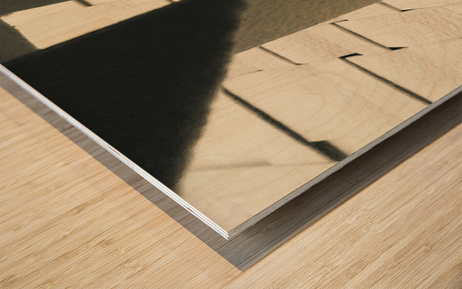 Gray Doorways  Impression sur bois