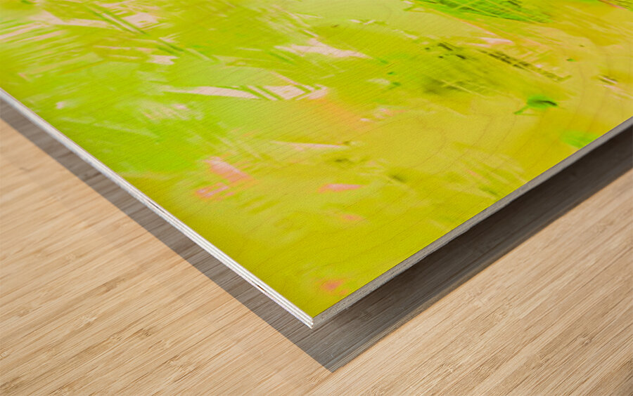 Just Blinking  Wood print