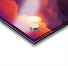  the sun setting over towering mountain 1 Acrylic print