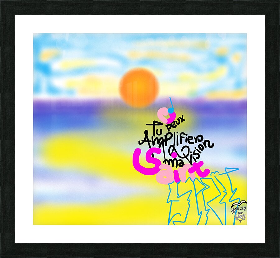 Amplification Picture Frame print