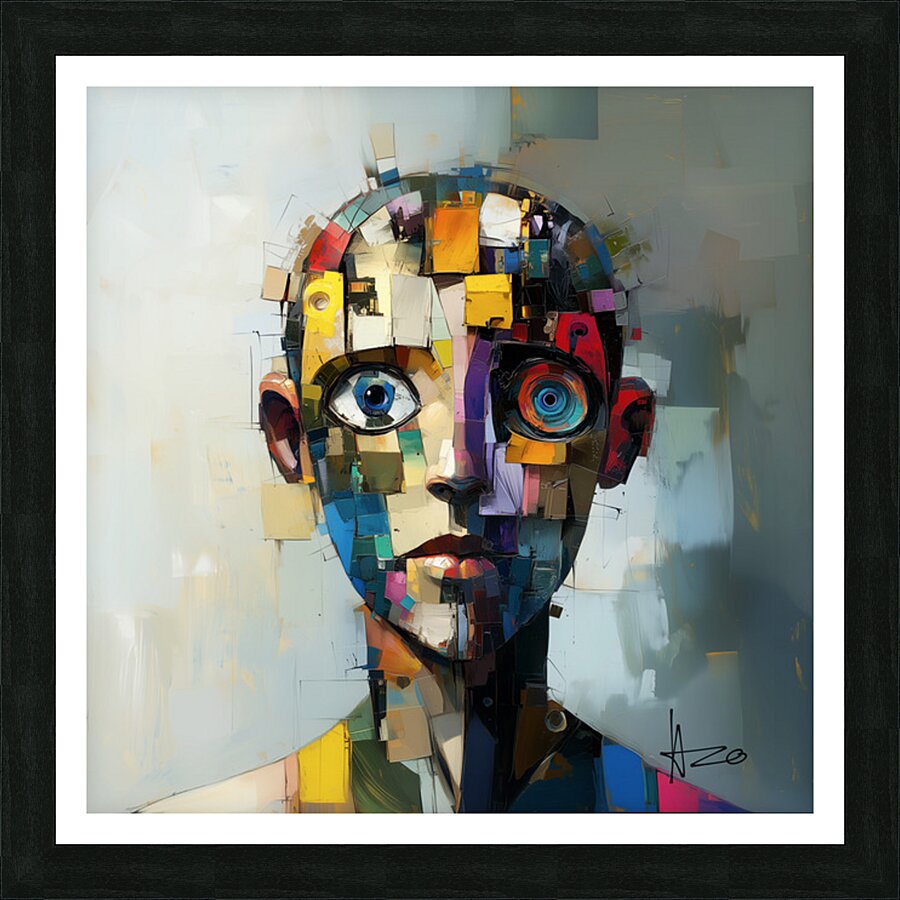 The Teenager Picture Frame print